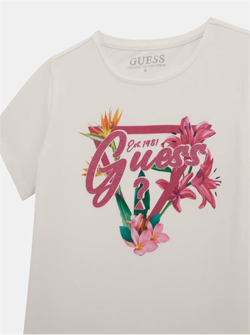 t-shirt girl white GUESS | J5GI16K6YW4/G011